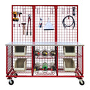 Ready Rack Hose Accessories Fire_Safety_USA Red Rack Worktable System
