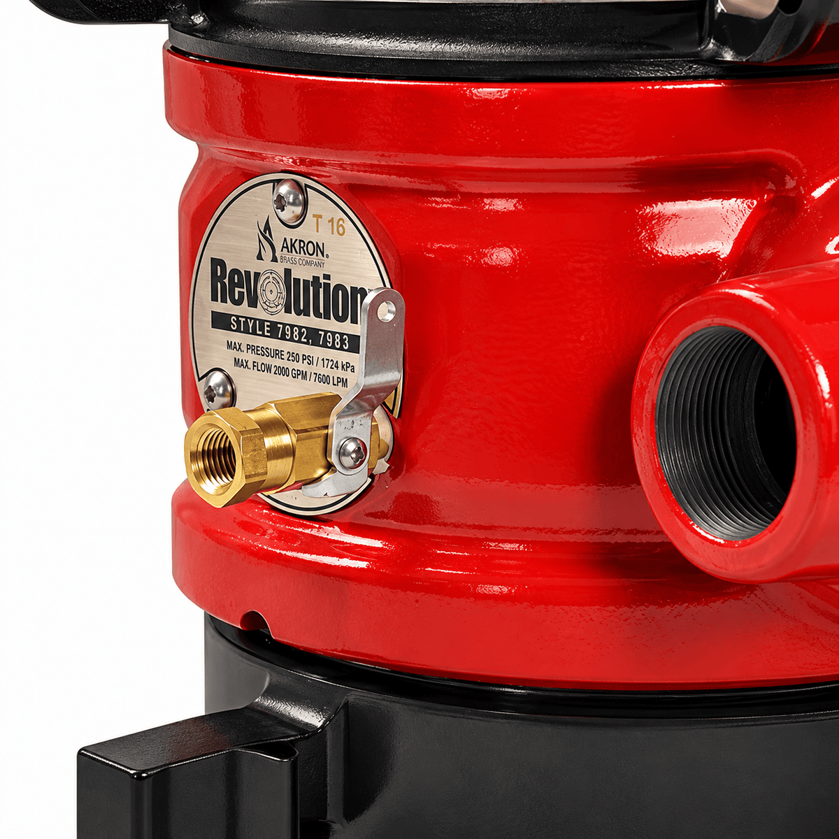 Akron Brass Gate Valve Fire_Safety_USA Revolution™ Intake Valve with 30° Swivel Inlet