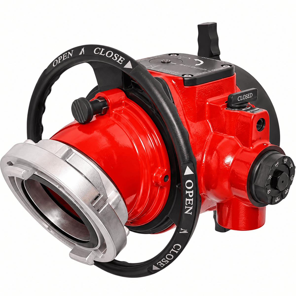Akron Brass Gate Valve Fire_Safety_USA Revolution™ Intake Valve with 30° Swivel Inlet