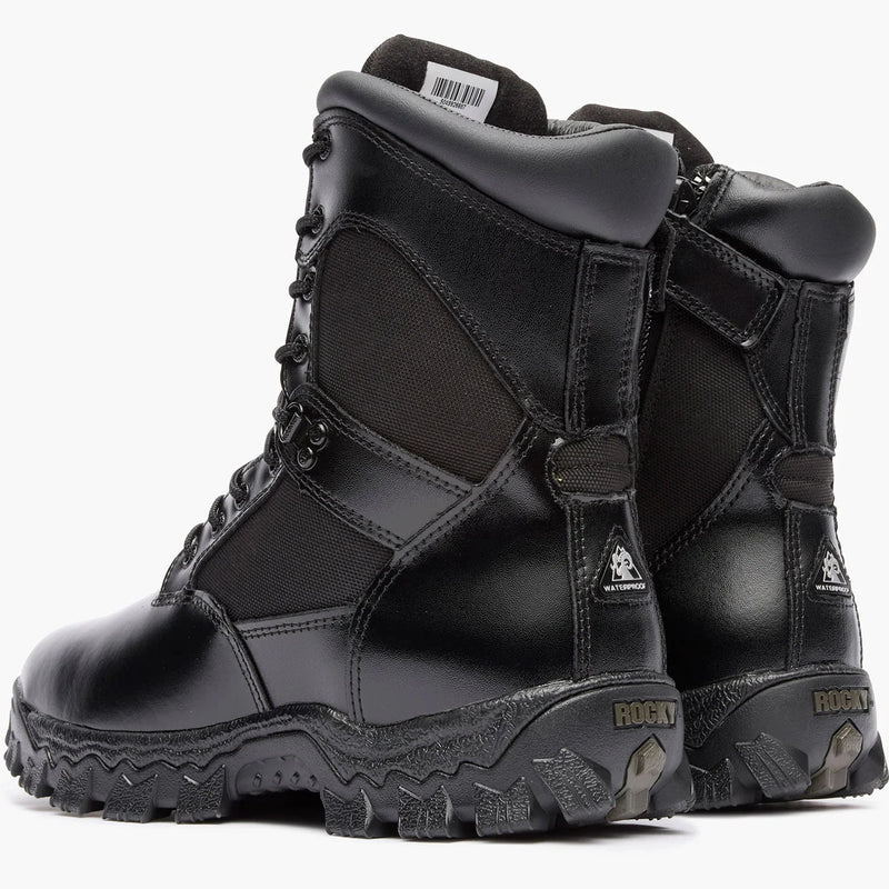 Rocky Uniform Boots Fire_Safety_USA Rocky Alpha Force Waterproof 400G Insulated Public Service Boot