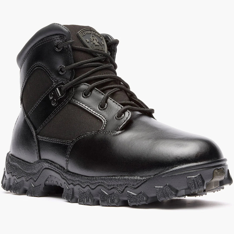 Rocky Boots Fire_Safety_USA Rocky Alpha Force Waterproof Public Service Boot