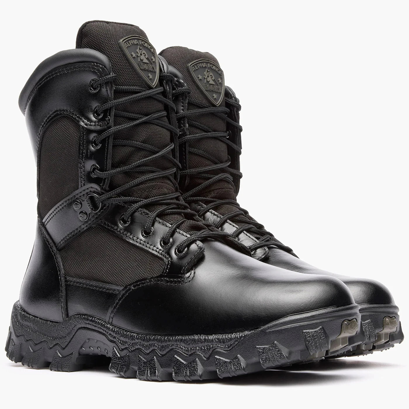 Rocky Boots Fire_Safety_USA Rocky Alpha Force Waterproof Public Service Boot