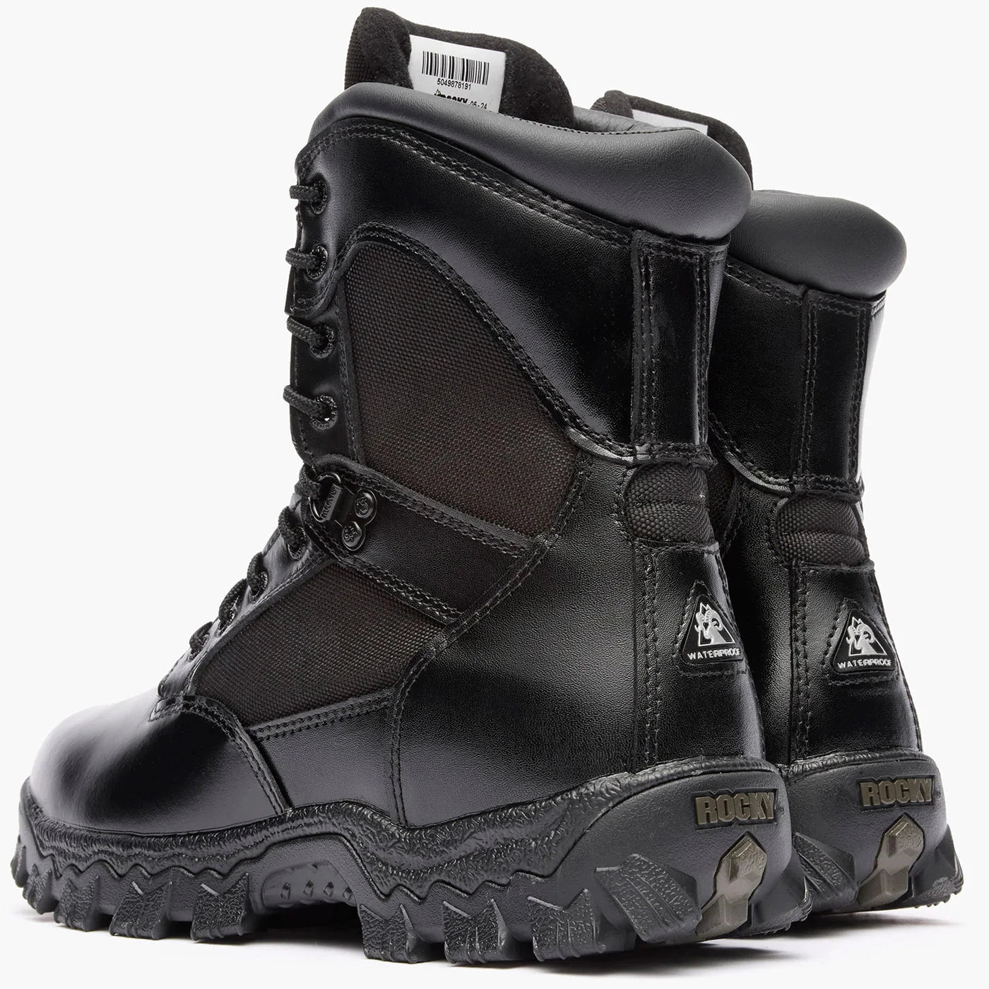 Rocky Boots Fire_Safety_USA Rocky Alpha Force Waterproof Public Service Boot
