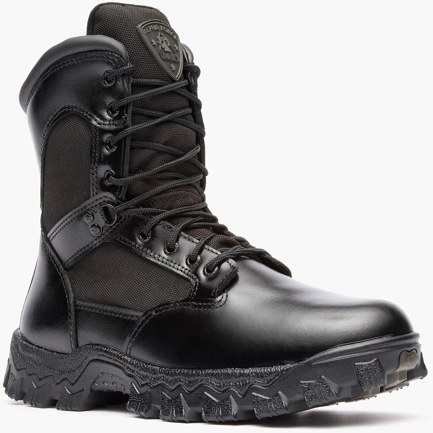 Rocky Boots Fire_Safety_USA Rocky Alpha Force Waterproof Public Service Boot