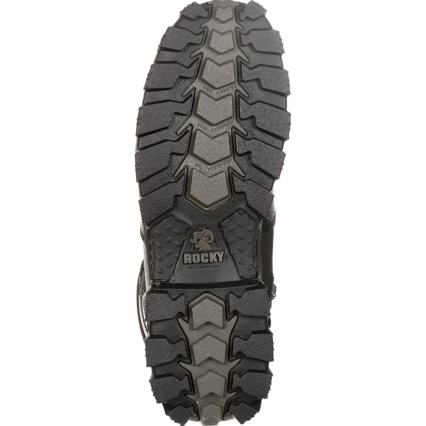 Rocky Uniform Boots Fire_Safety_USA Rocky AlphaForce Zipper Composite Toe Public Service Boot