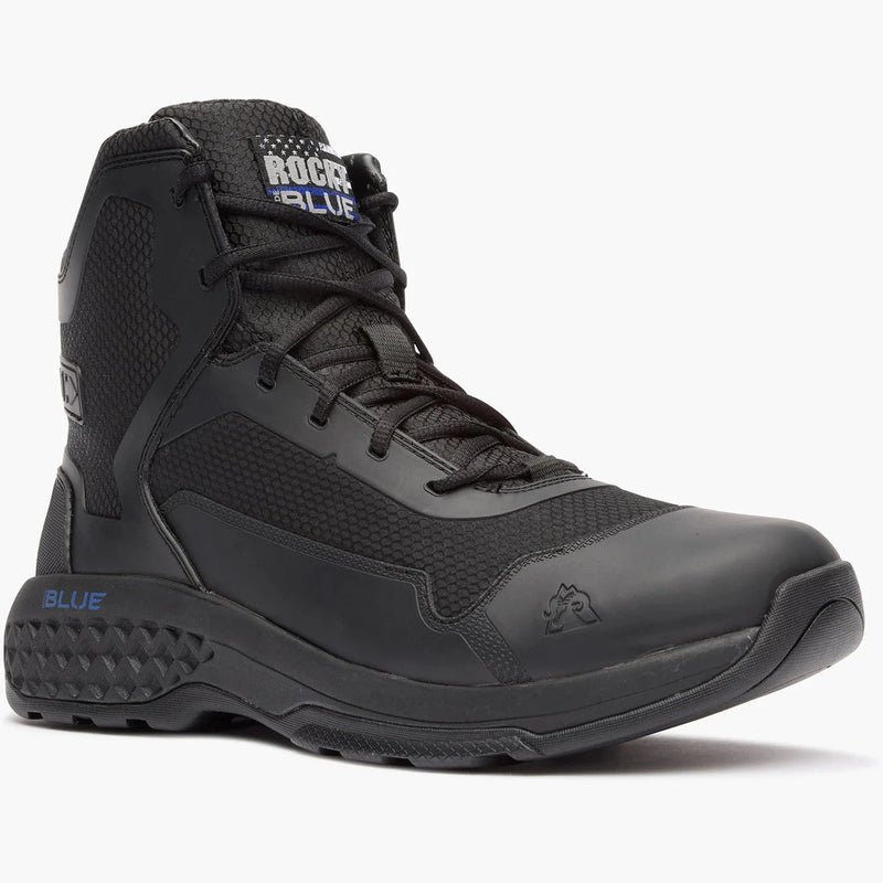 Rocky Uniform Boots Fire_Safety_USA Rocky Code Blue 6” Public Service Boot