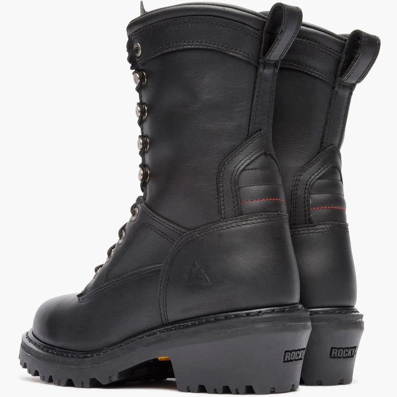 Rocky Boots Fire_Safety_USA Rocky Code Red Hotshot Logger Fire Boot