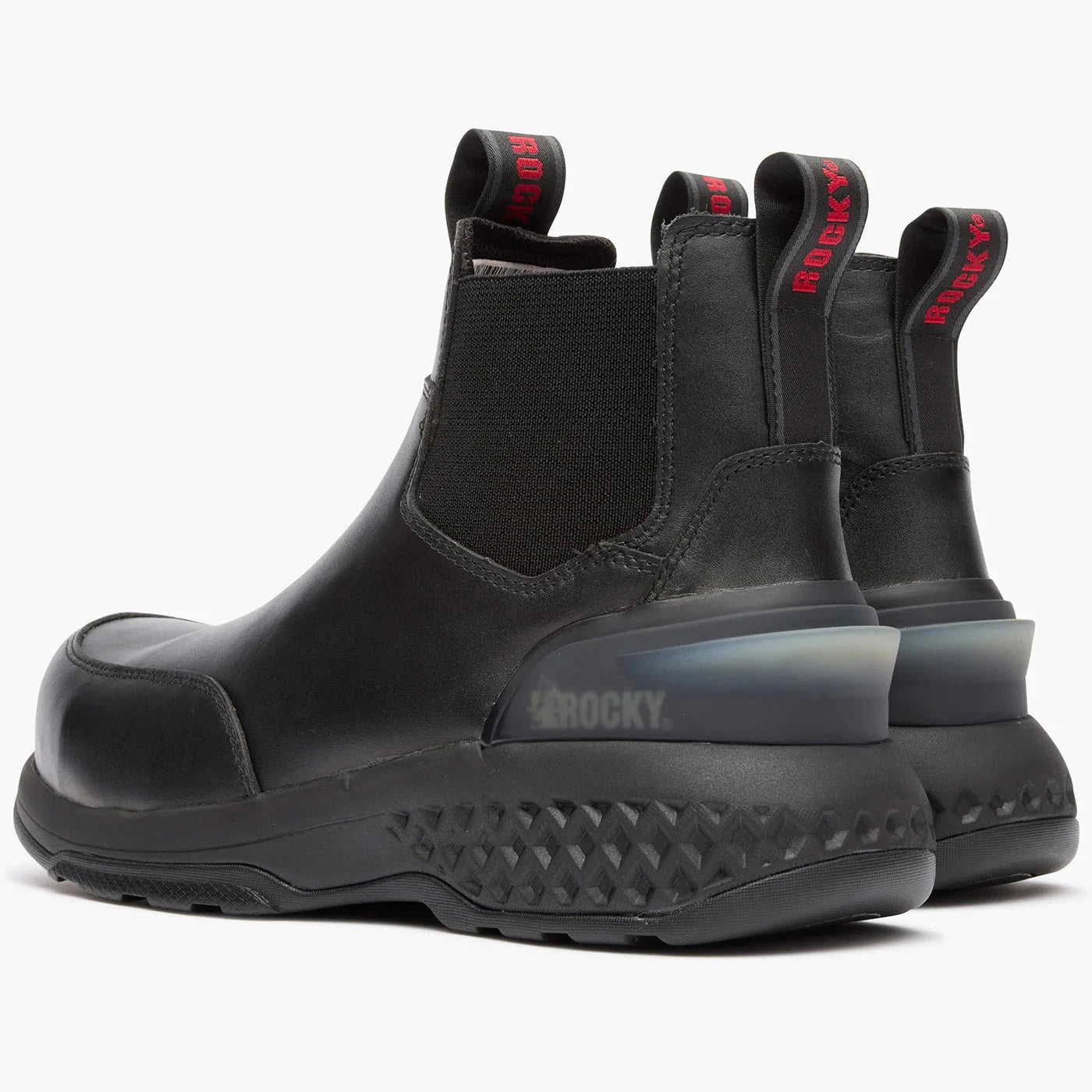 Rocky Boots Fire_Safety_USA Rocky Code Red Station Slip-On Composite Toe Boot