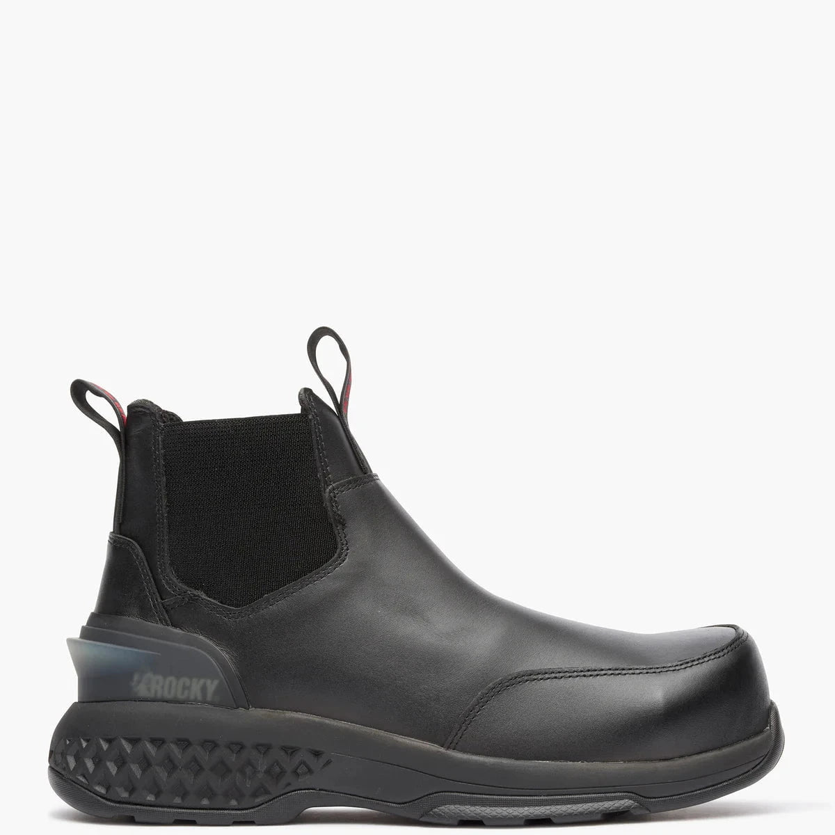 Rocky Boots Fire_Safety_USA Rocky Code Red Station Slip-On Composite Toe Boot