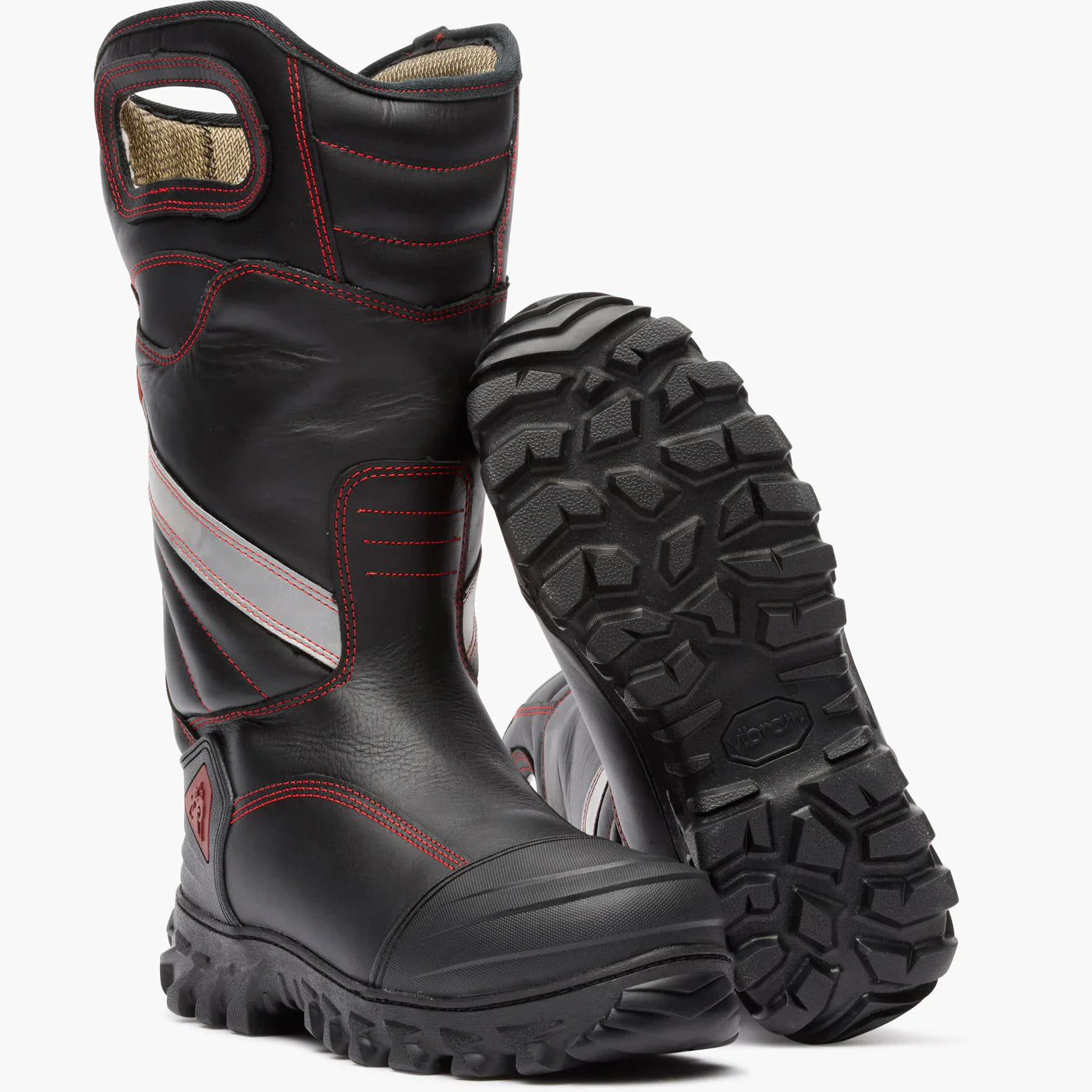 Rocky Boots Fire_Safety_USA Rocky Code Red Structure NFPA Rated Composite Toe Fire Boot