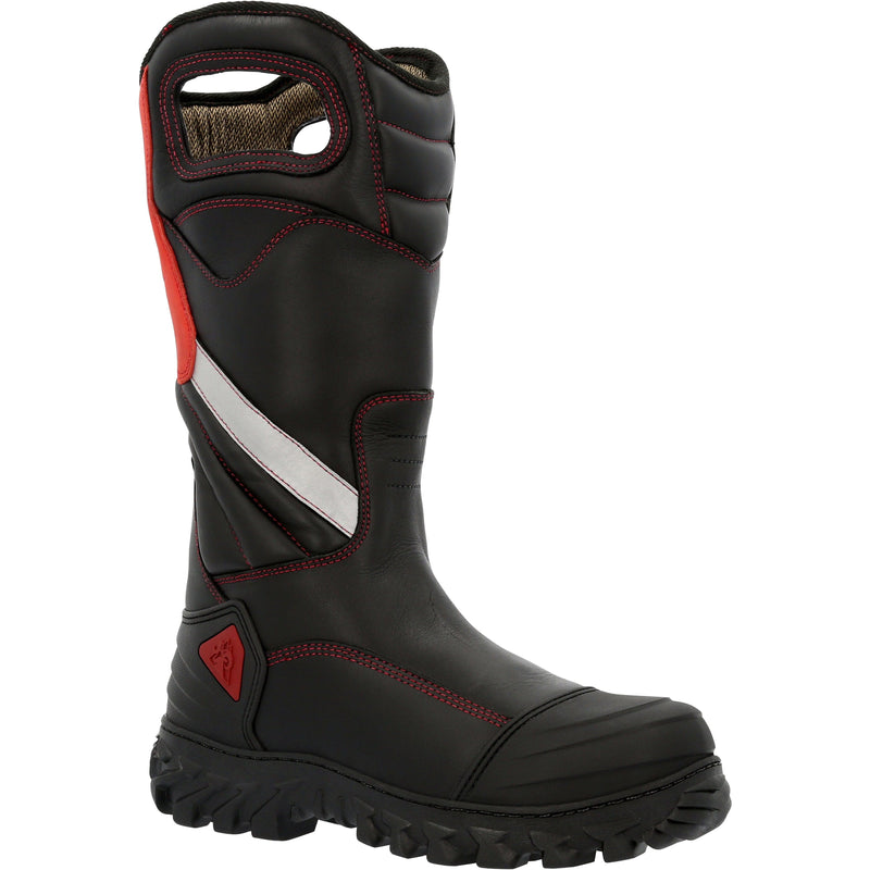 Rocky Boots Fire_Safety_USA Rocky Code Red Structure NFPA Rated Composite Toe Fire Boot