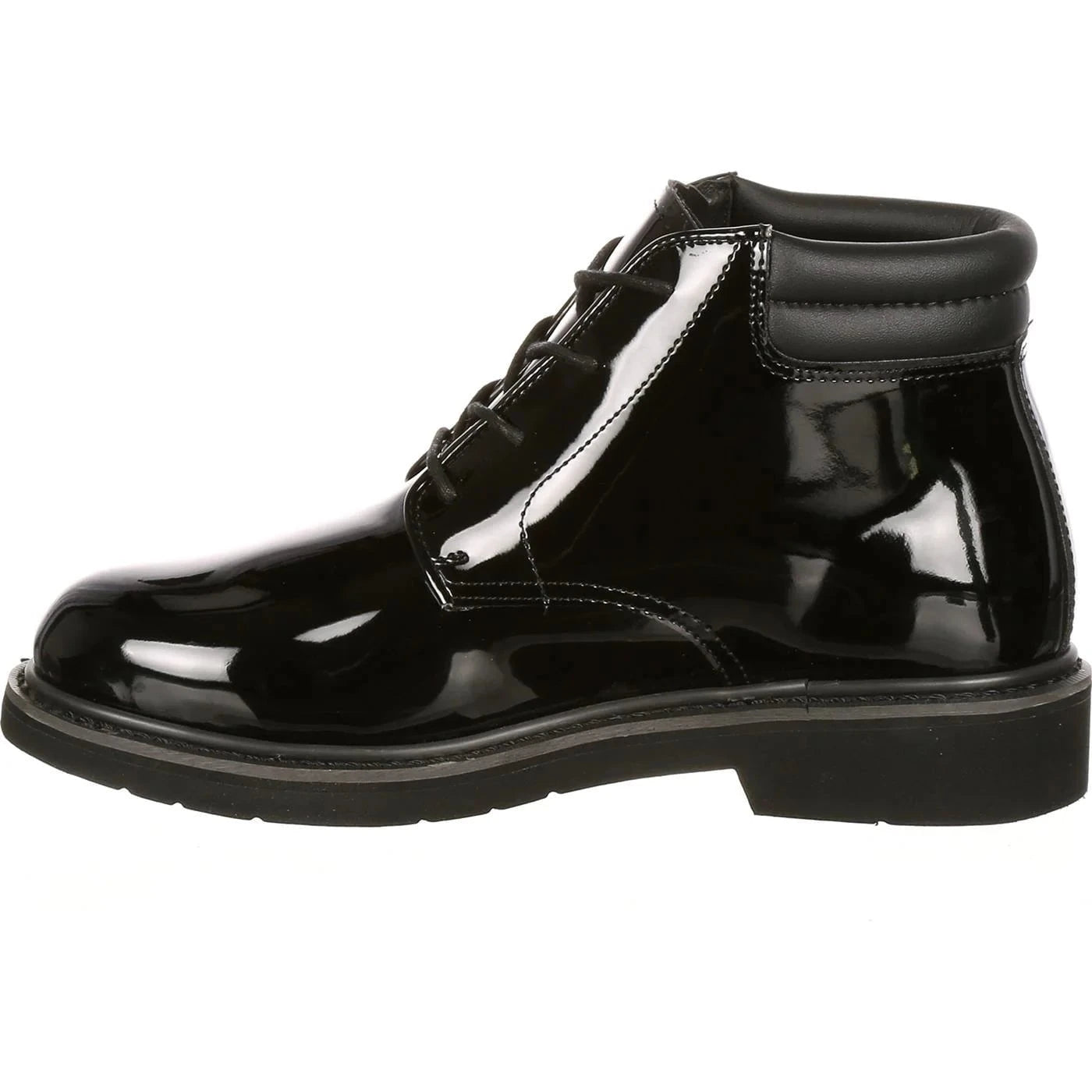 Rocky Uniform Boots Fire_Safety_USA Rocky Dress Leather High Gloss Chukka