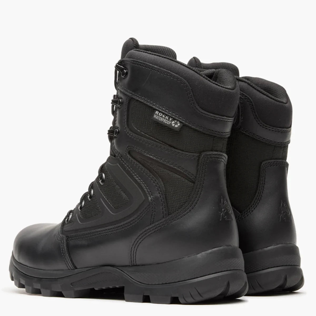 Rocky Uniform Boots Fire_Safety_USA Rocky Enforcer 8” Waterproof Public Service Boot