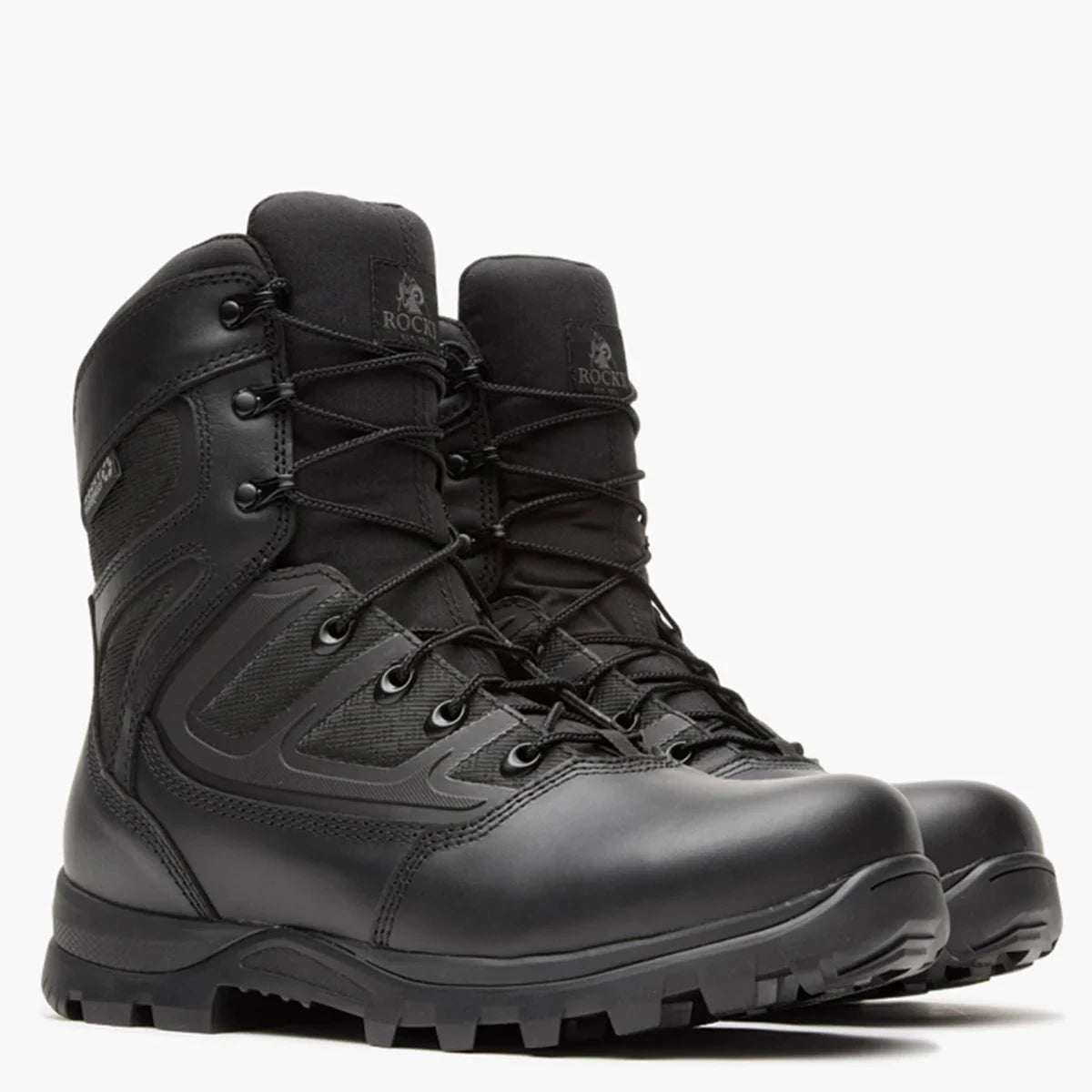 Rocky Uniform Boots Fire_Safety_USA Rocky Enforcer 8” Waterproof Public Service Boot
