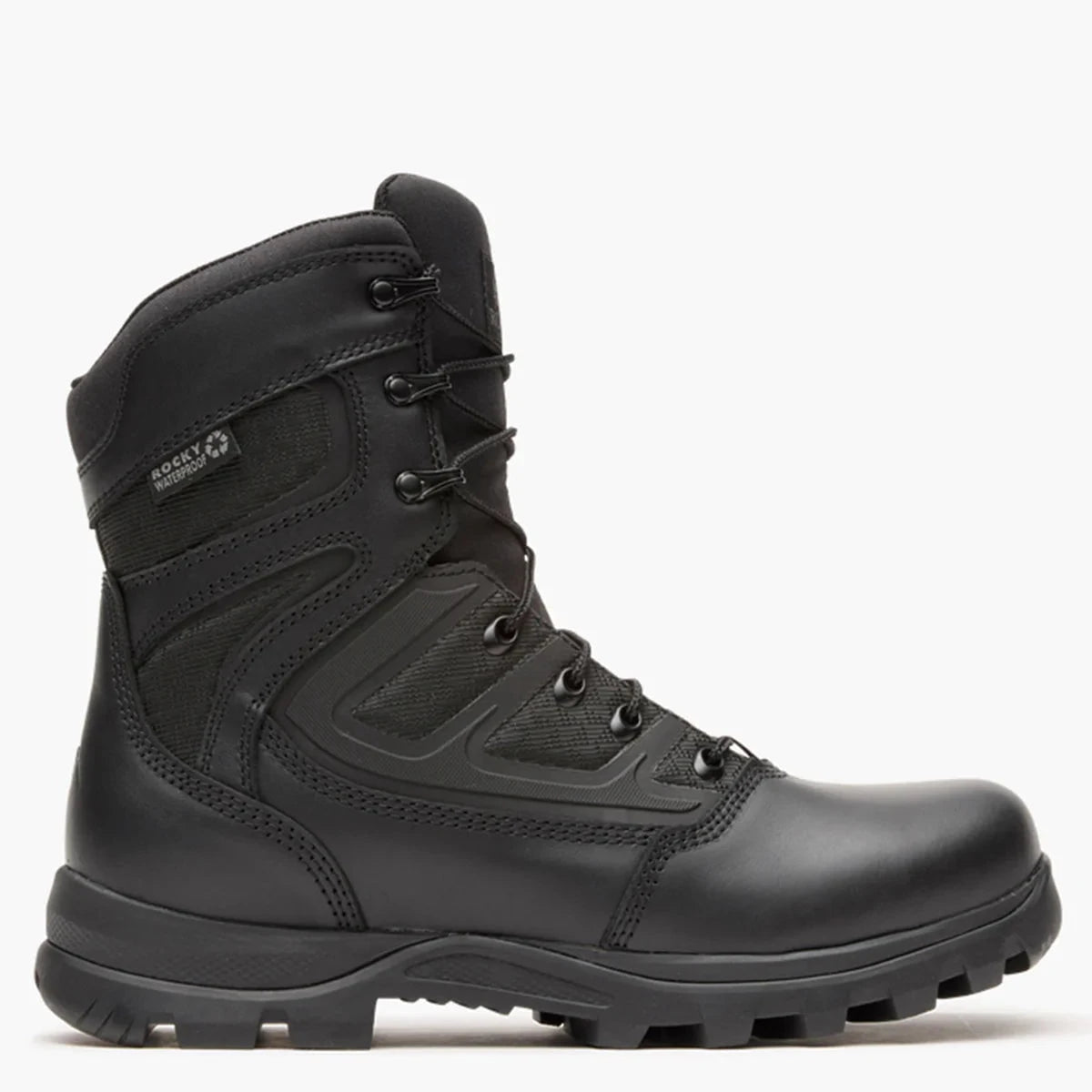 Rocky Uniform Boots Fire_Safety_USA Rocky Enforcer 8” Waterproof Public Service Boot