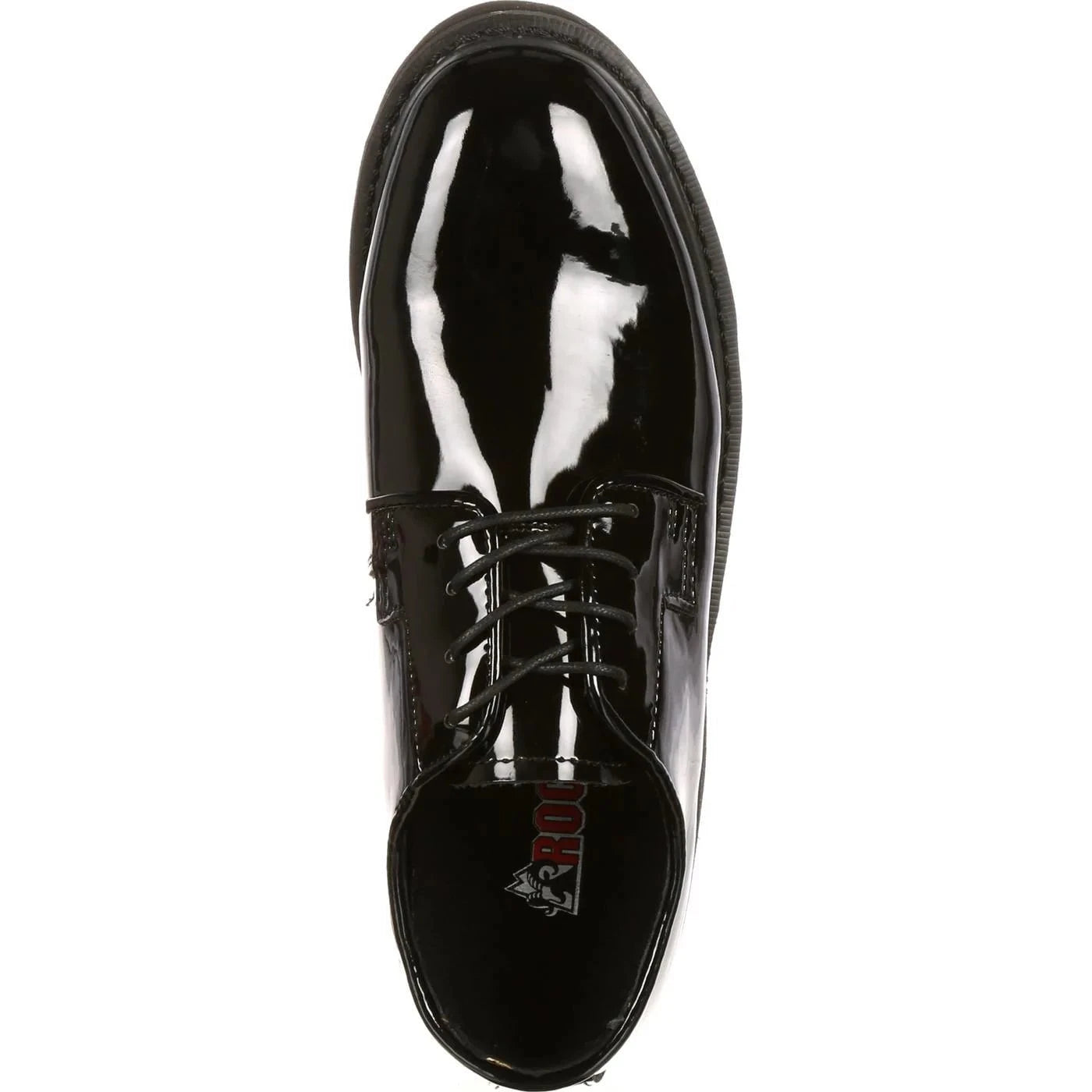 Rocky Uniform Boots Fire_Safety_USA Rocky High-Gloss Dress Leather Oxford Shoe