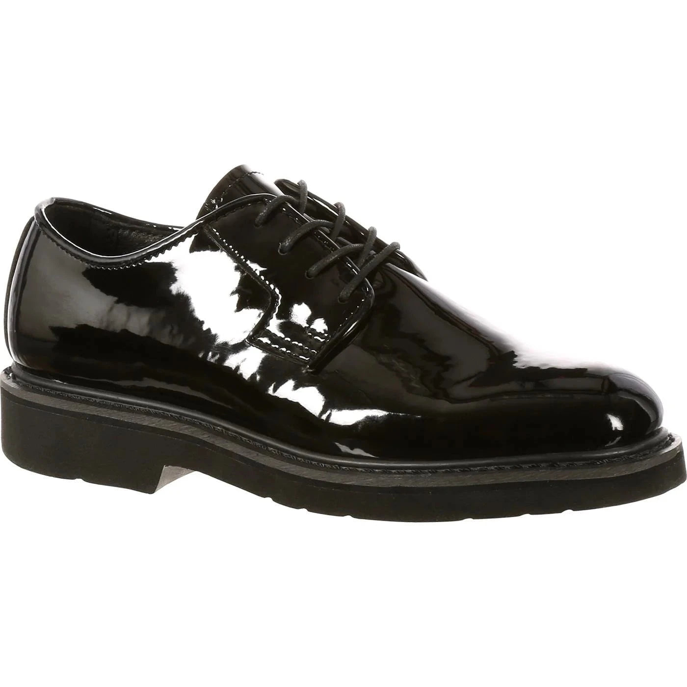 Rocky Uniform Boots Fire_Safety_USA Rocky High-Gloss Dress Leather Oxford Shoe