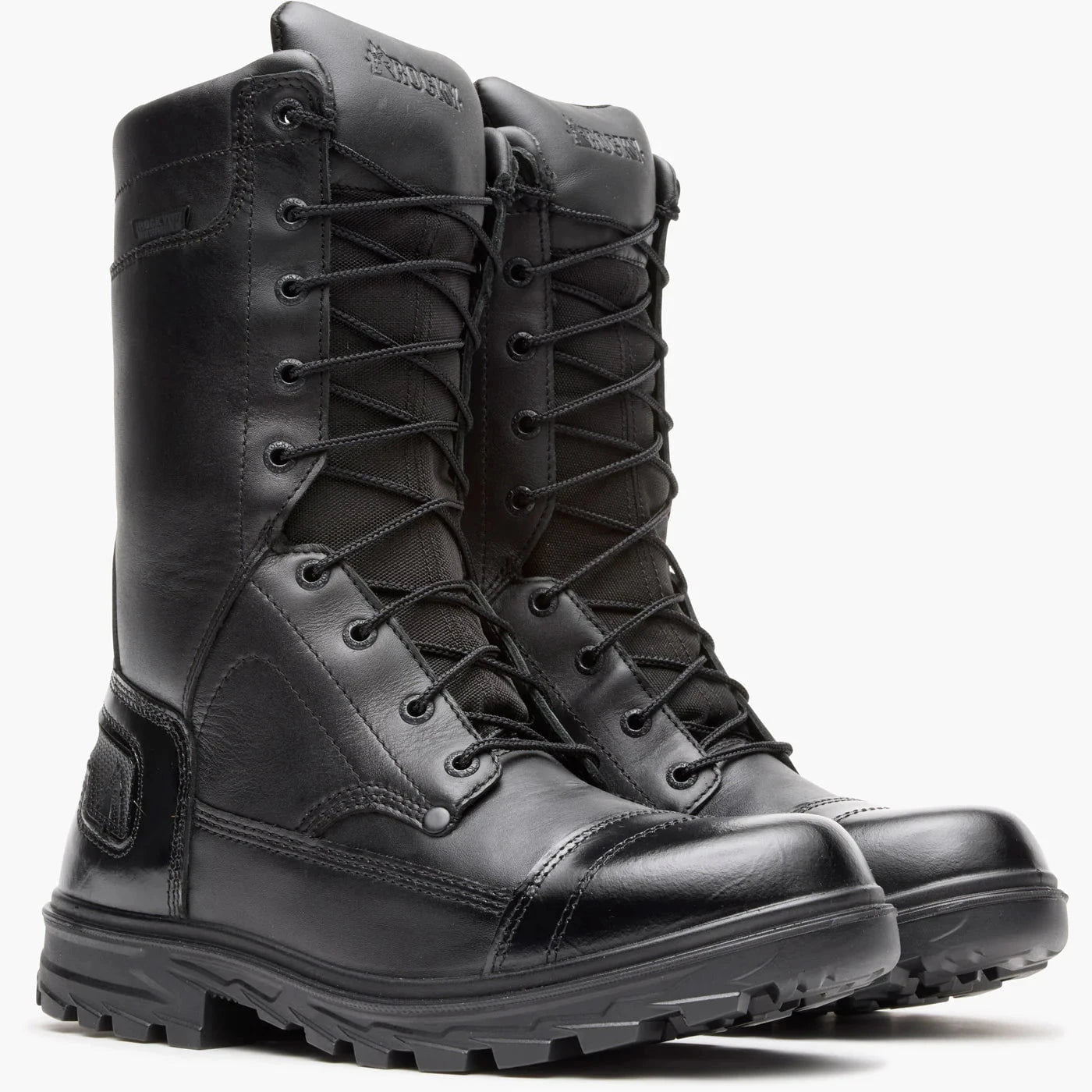 Rocky Uniform Boots Fire_Safety_USA Rocky Jump Boot Pro 10” Public Service Boot