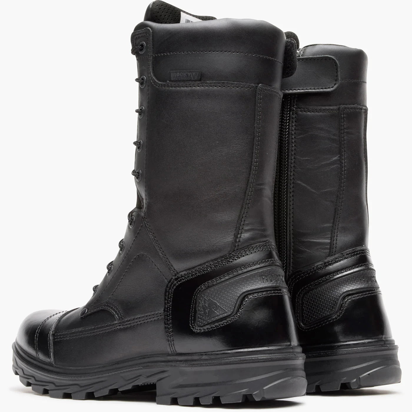 Rocky Uniform Boots Fire_Safety_USA Rocky Jump Boot Pro 10” Public Service Boot