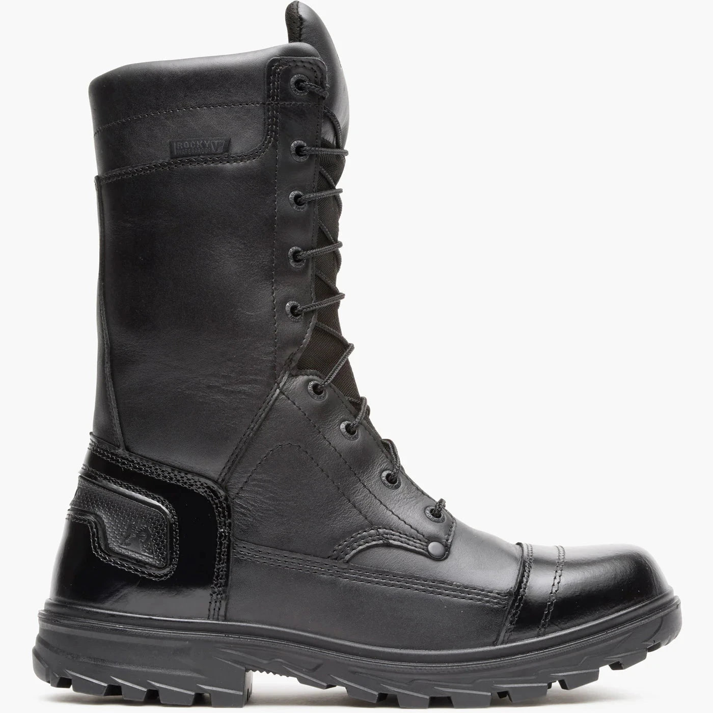Rocky Uniform Boots Fire_Safety_USA Rocky Jump Boot Pro 10” Public Service Boot