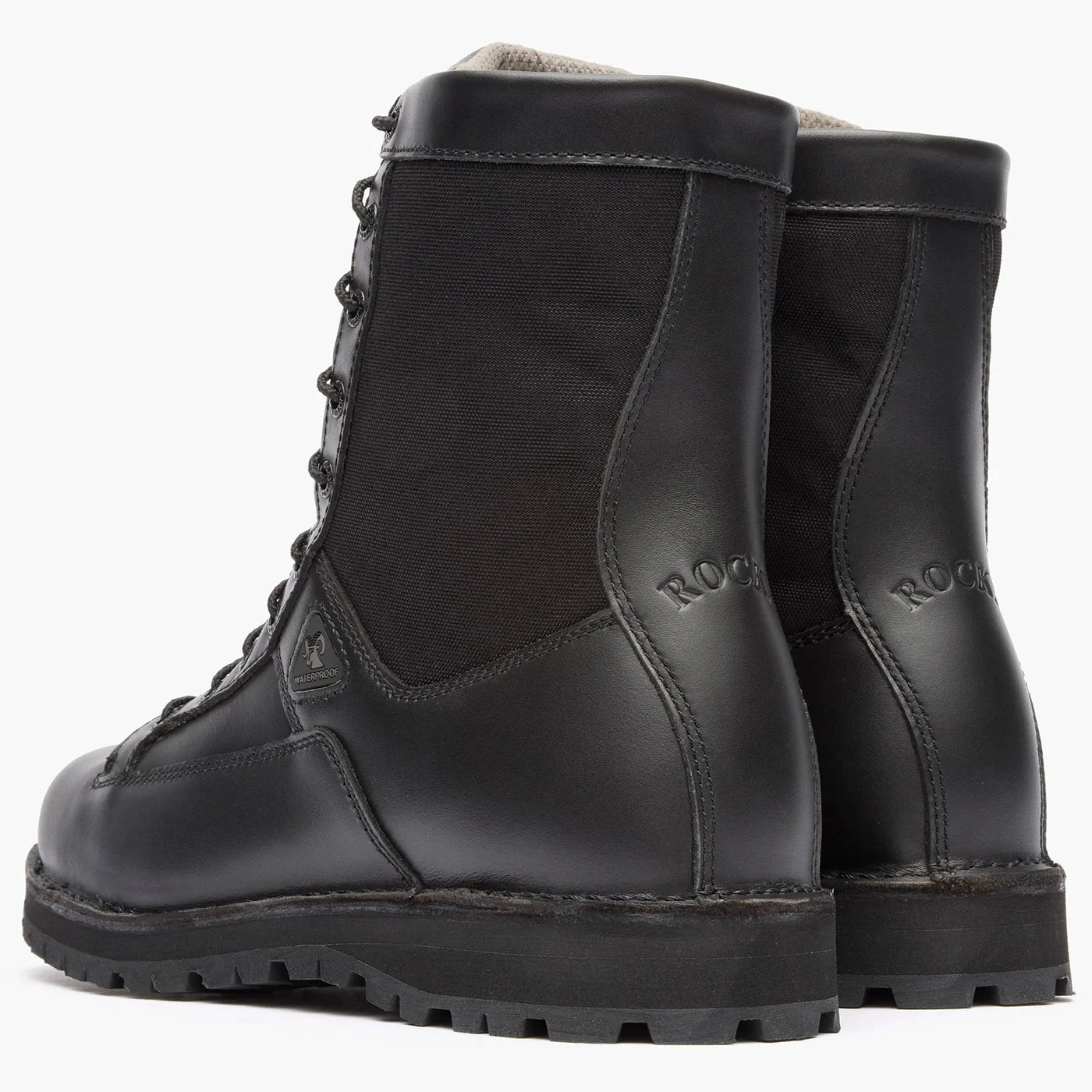 Rocky Boots Fire_Safety_USA Rocky Portland Lace-to-Toe Waterproof Public Service Boots