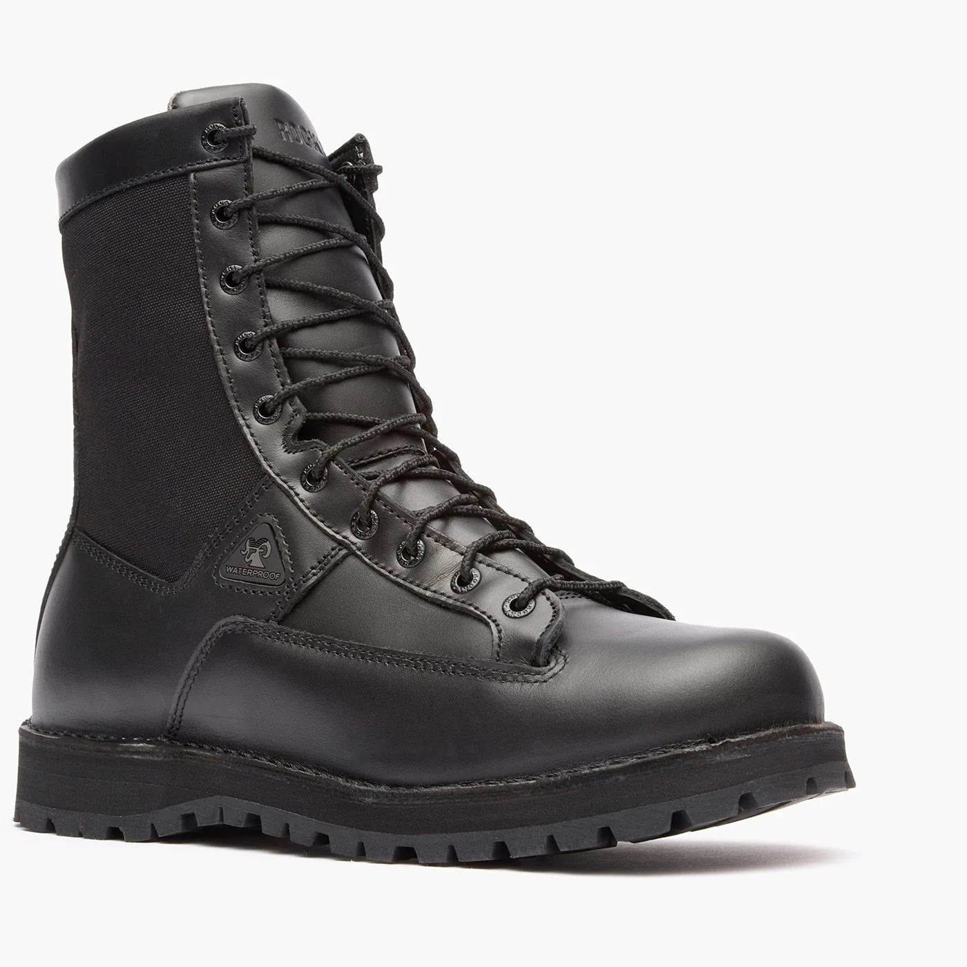 Rocky Boots Fire_Safety_USA Rocky Portland Lace-to-Toe Waterproof Public Service Boots