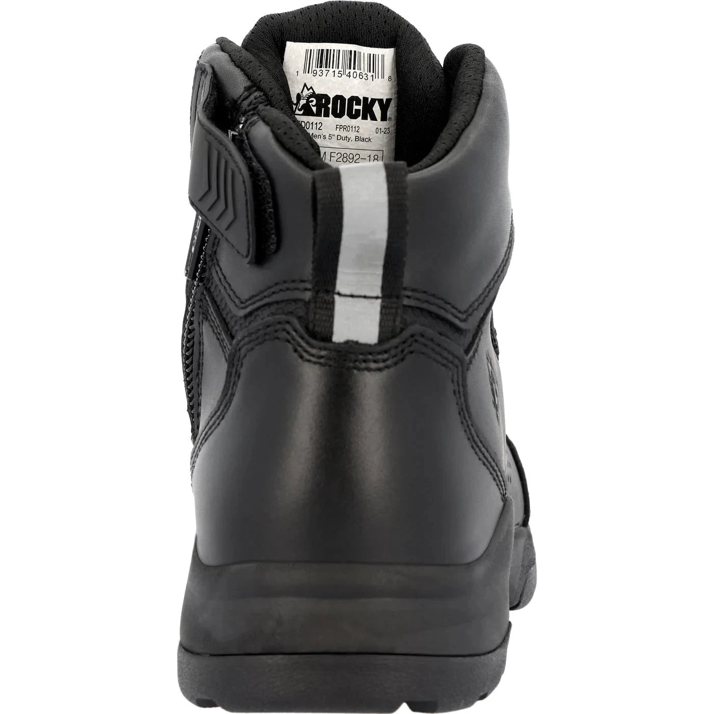 Rocky Uniform Boots Fire_Safety_USA Rocky Tac One Waterproof Public Service Boot
