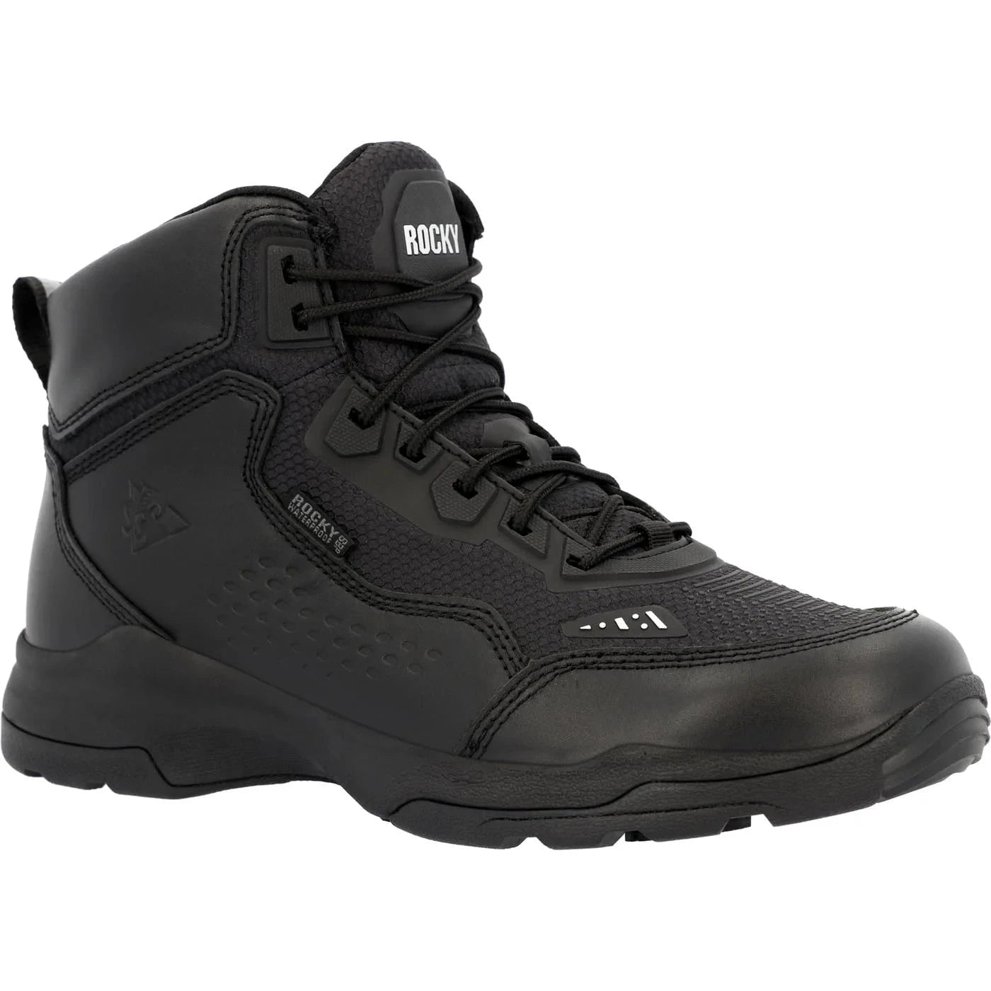 Rocky Uniform Boots Fire_Safety_USA Rocky Tac One Waterproof Public Service Boot