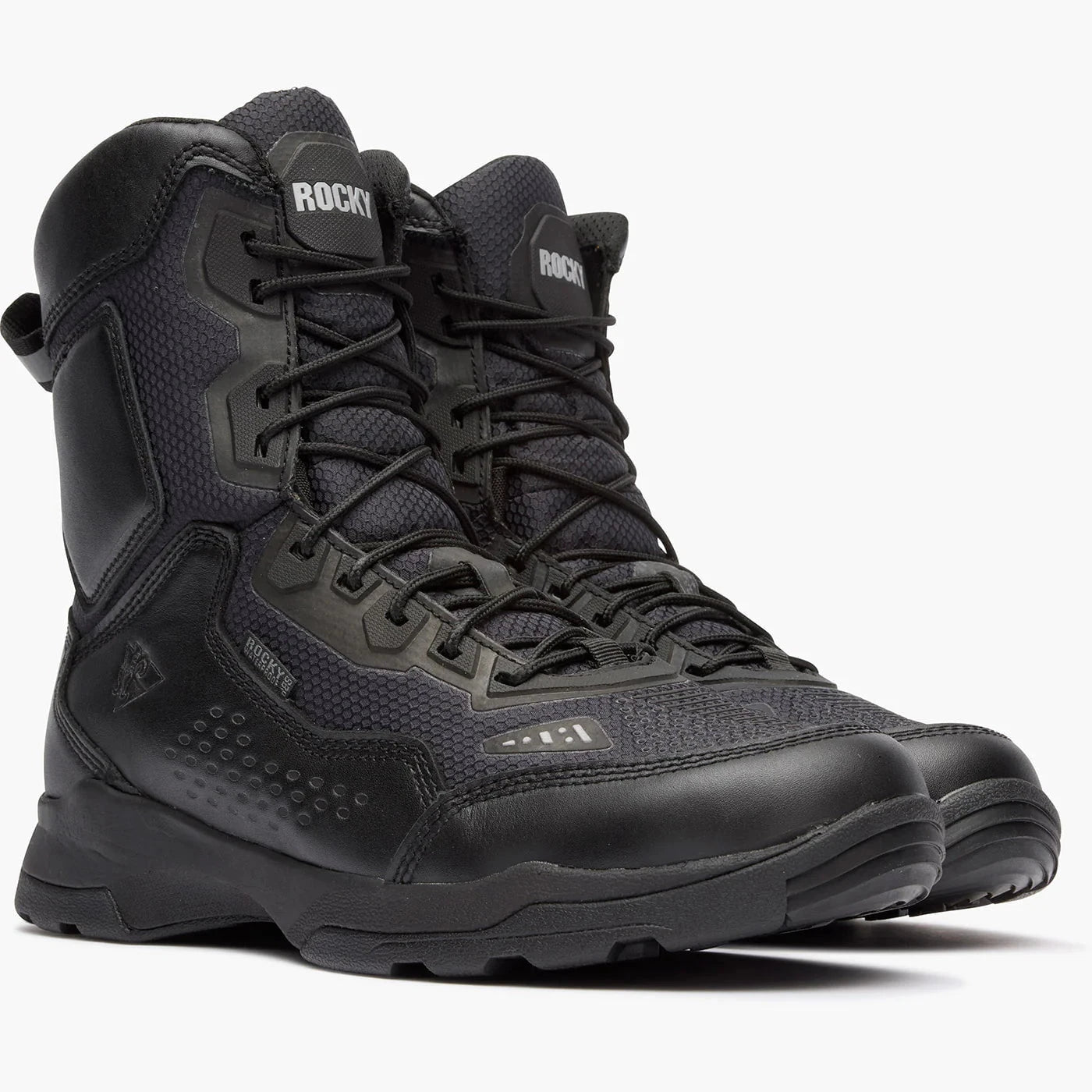 Rocky Uniform Boots Fire_Safety_USA Rocky Tac One Waterproof Public Service Boot
