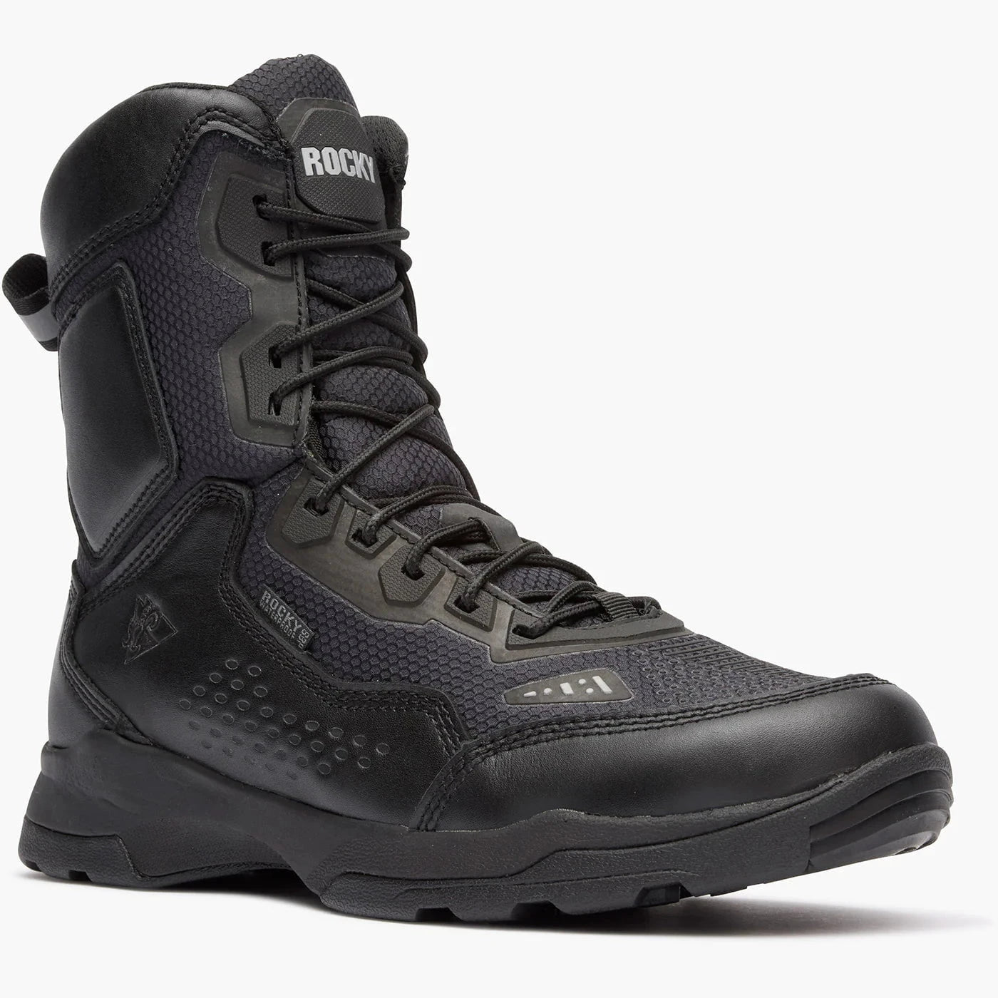 Rocky Uniform Boots Fire_Safety_USA Rocky Tac One Waterproof Public Service Boot