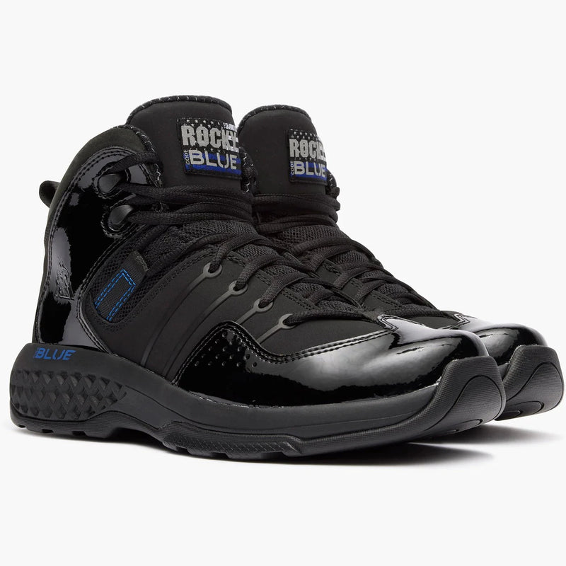 Rocky Uniform Boots Fire_Safety_USA Rocky Women's Code Blue Sport Public Service Boot