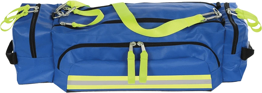 R & B Fabrication Bags and Packs Fire_Safety_USA Royal Blue Columbus RIT Bag with Reflective Material