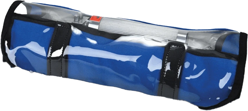 R & B Fabrication Medical Bags Fire_Safety_USA Royal Blue Long Pocket for Trauma Back Pack