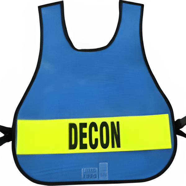 R & B Fabrication Safety Vests Fire_Safety_USA Royal Blue Pullover Mesh Safety Vest