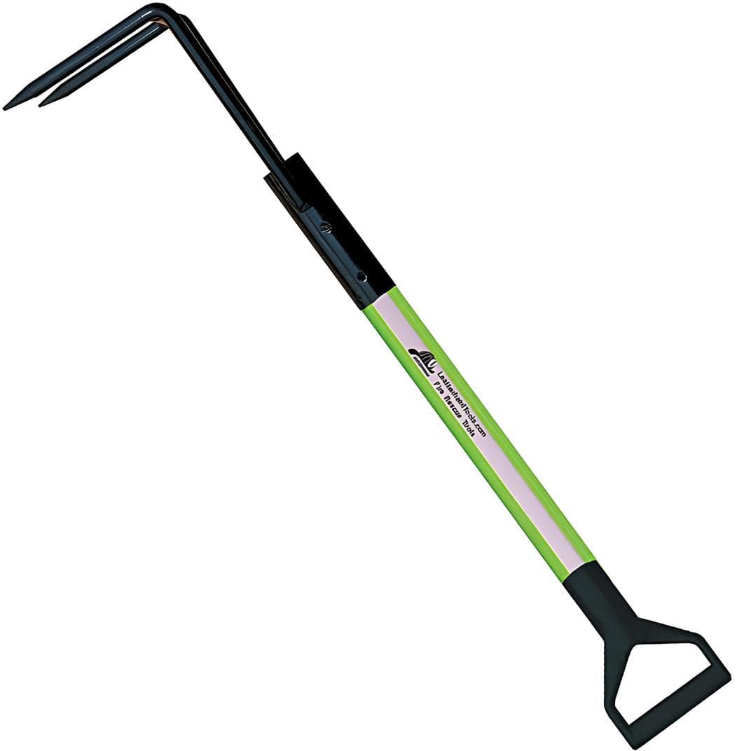 LeatherHead Tools Pike Pole Fire_Safety_USA Rubbish Hook Pike Pole Dog Bone I-Beam with D-Handle