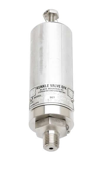 SCBAS Relief Valve Fire_Safety_USA SCBA ASME Relief Valve 5500 PSI