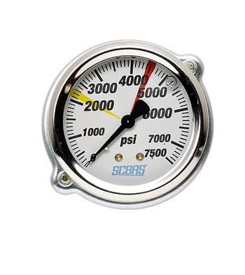 SCBAS Gauge Fire_Safety_USA SCBAS 94-002SS Gauge