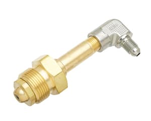 SCBAS Pipe Fittings Fire_Safety_USA SCBAS CGA-702 Nut & Nipple x Male Elbow