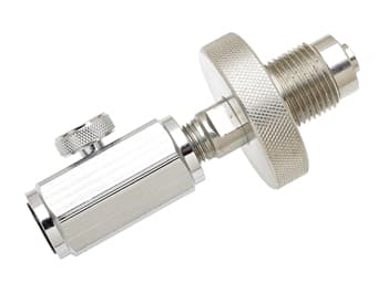 SCBAS Gauge Accessories Fire_Safety_USA SCBAS DIN Filler w/ Bleeder x 1/4" FNPT