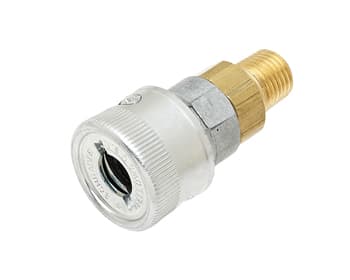 SCBAS Quick Disconnect Couplings Fire_Safety_USA SCBAS Low Pressure Quick Disconnect Schrader Coupling x 1/4" NPT male