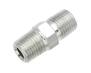 SCBAS Pipe Fittings Fire_Safety_USA SCBAS NPT Stainless Steel 1/4" NPT Hex Nipple