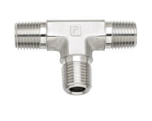 SCBAS Pipe Fittings Fire_Safety_USA SCBAS NPT Stainless Steel 1/4" NPT Male Tee