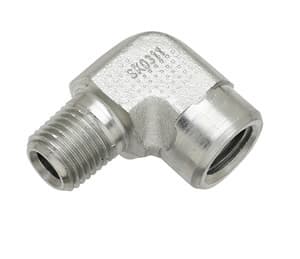 SCBAS Pipe Fittings Fire_Safety_USA SCBAS NPT Stainless Steel 1/4" NPT Street Elbow