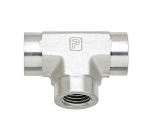 SCBAS Pipe Fittings Fire_Safety_USA SCBAS NPT Stainless Steel 1/4" NPT Tee