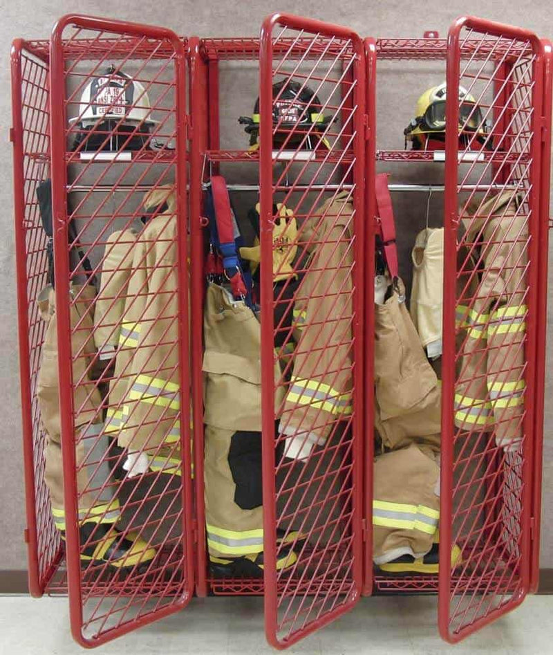 Ready Rack Gear Storage Fire_Safety_USA Security Option for Red Rack