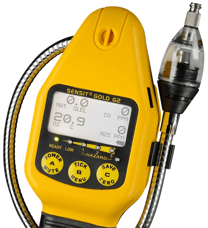 FireCraft Safety Gas Detection Fire_Safety_USA SENSIT® Gold G2 with Hard Case