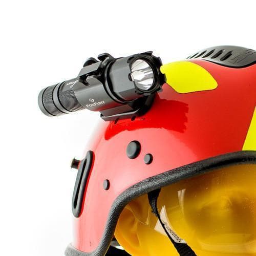 FoxFury Headlamps Fire_Safety_USA SideSlide Bolt Side Mounted Helmet Light