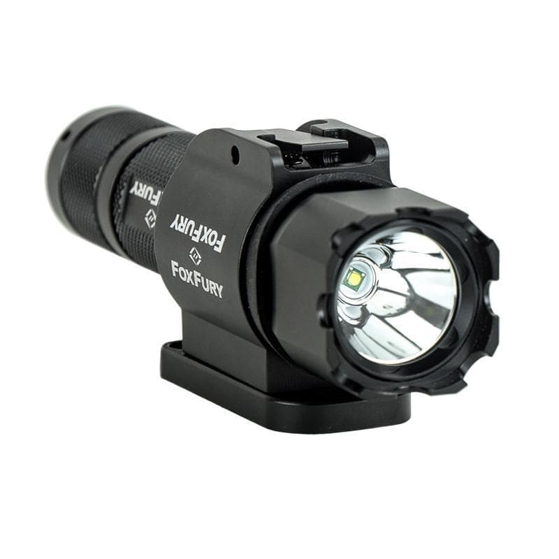 FoxFury Headlamps Fire_Safety_USA SideSlide Bolt Side Mounted Helmet Light