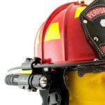 FoxFury Flashlight Fire_Safety_USA SideSlide C-Clamp Side Mounted Helmet Light