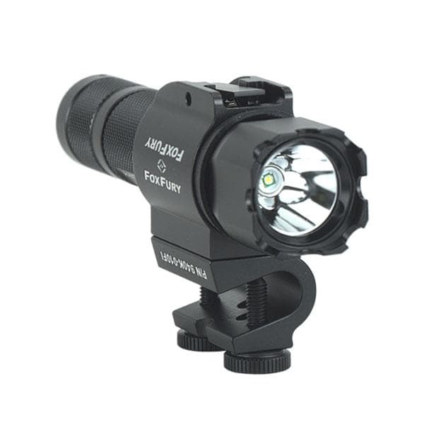 FoxFury Flashlight Fire_Safety_USA SideSlide C-Clamp Side Mounted Helmet Light